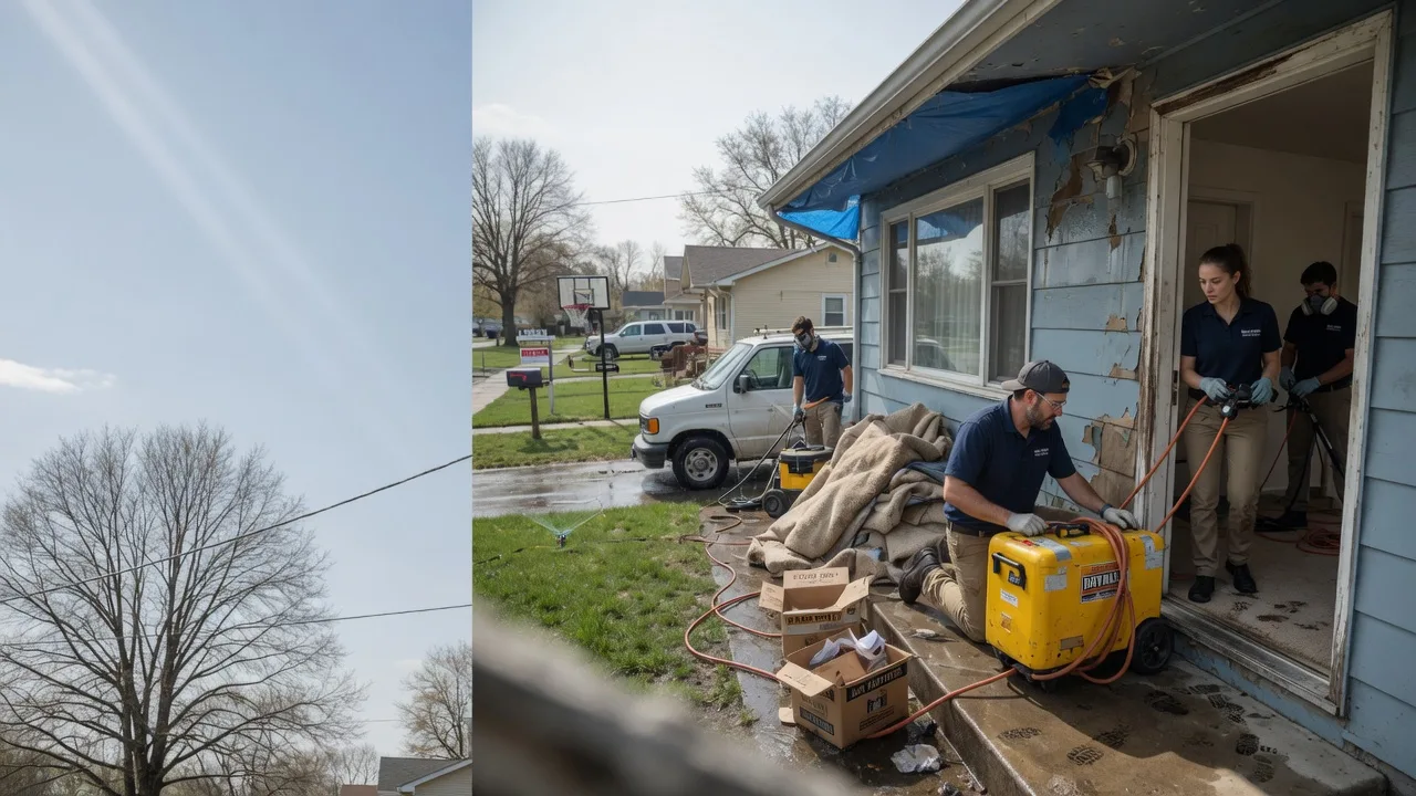 Basement Flood Cleanup in East Saint Louis, IL near me